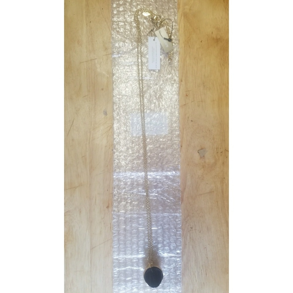 Chico's reversible longline pendant necklace